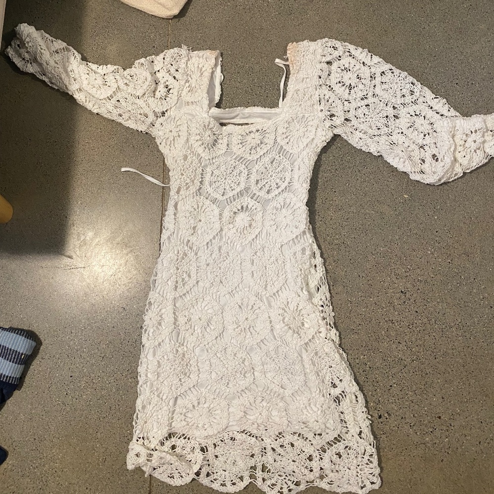 White summer dress